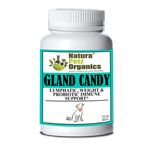 Gland Candy Omega 3 & 6 Lymphatic, Weight & Probiotic Immune Support * | Animal Vitamins & Supplements | pethousekh