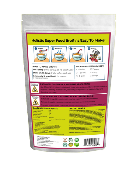 Goats Milk + Bone Broth Base Max* Joint, Skin & Coat Support Broth* The Petz Kitchen Dog & Cat | Animal Vitamins & Supplements | pethousekh