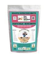 Goats Milk & Bone Broth Protein Max Blend* Stress, Gland, Joint & Immune Support* The Petz Kitchen Broth | Animal Vitamins & Supplements | pethousekh