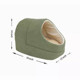 GOOPAWS Cat Cave for Cat and Warming Burrow Cat Bed, Pet Hideway Sleeping Cuddle Cave | Cat Beds | pethousekh