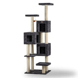 Griant Real Wood Cat Tower for Multiple Cats A8104 | Scratchers | pethousekh