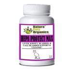 Hepa Protect Max Capsules - Liver, Kidney, Bladder & Gall Bladder Support & Cleanse* | Animal Vitamins & Supplements | pethousekh