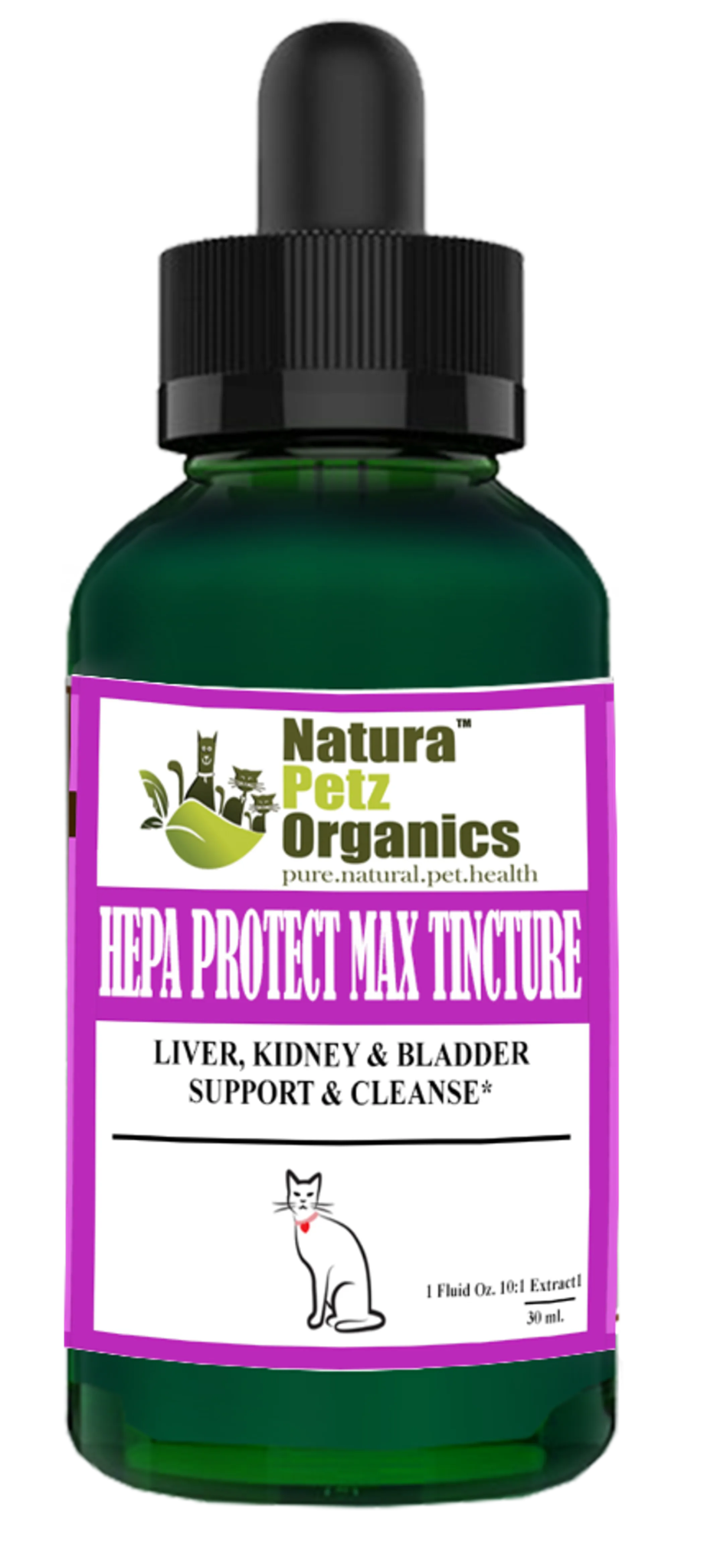 Hepa Protect Max Tincture* Master Blend Liver Kidney & Bladder Support & Cleanse 10:1 Extract* | Animal Vitamins & Supplements | pethousekh