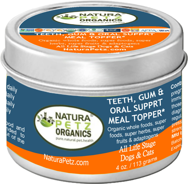 Holistic Veterinarian Recommended Pet Oral Health Meal Topper | Dog Food Toppers | pethousekh