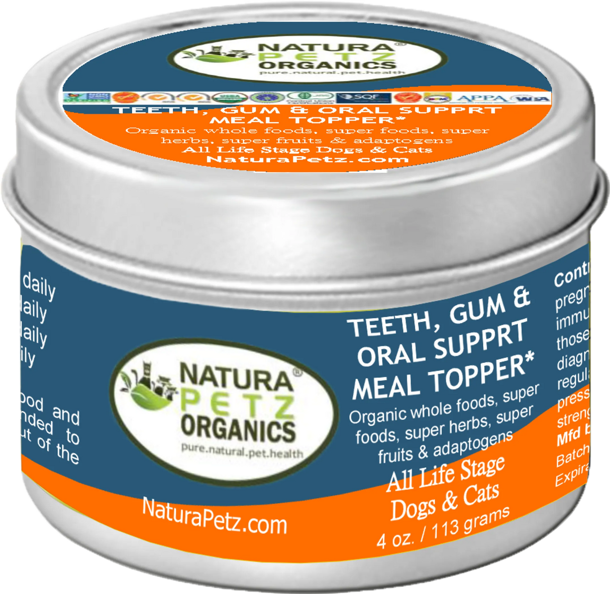 Holistic Veterinarian Recommended Pet Oral Health Meal Topper | Dog Food Toppers | pethousekh