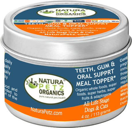 Holistic Veterinarian Recommended Pet Oral Health Meal Topper | Dog Food Toppers | pethousekh