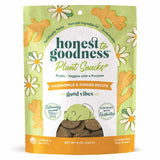 Honest To Goodness(TM) Plant Snacks Good Vibes Chamomile & Ginger Recipe Dog Treats 8oz | Biscuits & Crunchy Treats | pethousekh