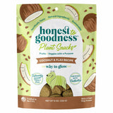 Honest To Goodness(TM) Plant Snacks Way to Glow Coconut & Flax Recipe Dog Treats 8oz | Biscuits & Crunchy Treats | pethousekh
