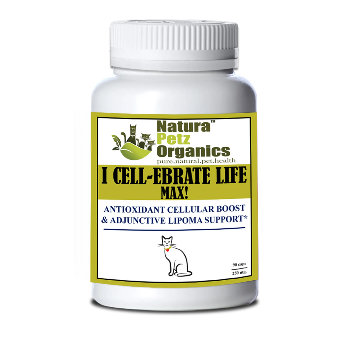 I Cellebrate Life Max - Antioxidant Cellular Boost + Adjunctive Lipoma Support* | Animal Vitamins & Supplements | pethousekh