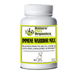 Immune Warrior Max Master Blend Capsules* Immune Regulator & Anti - Inflammatory Support* For Dogs & Cats | Animal Vitamins & Supplements | pethousekh