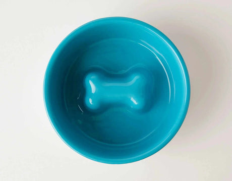 Jax & Bones Bone Slow Feeder Bowl | Bowls | pethousekh