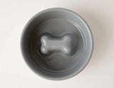 Jax & Bones Bone Slow Feeder Bowl | Bowls | pethousekh