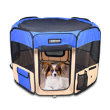 JESPET Portable Dog Playpens 36 - 61 Inch Soft Kennel | Pet Carriers | pethousekh