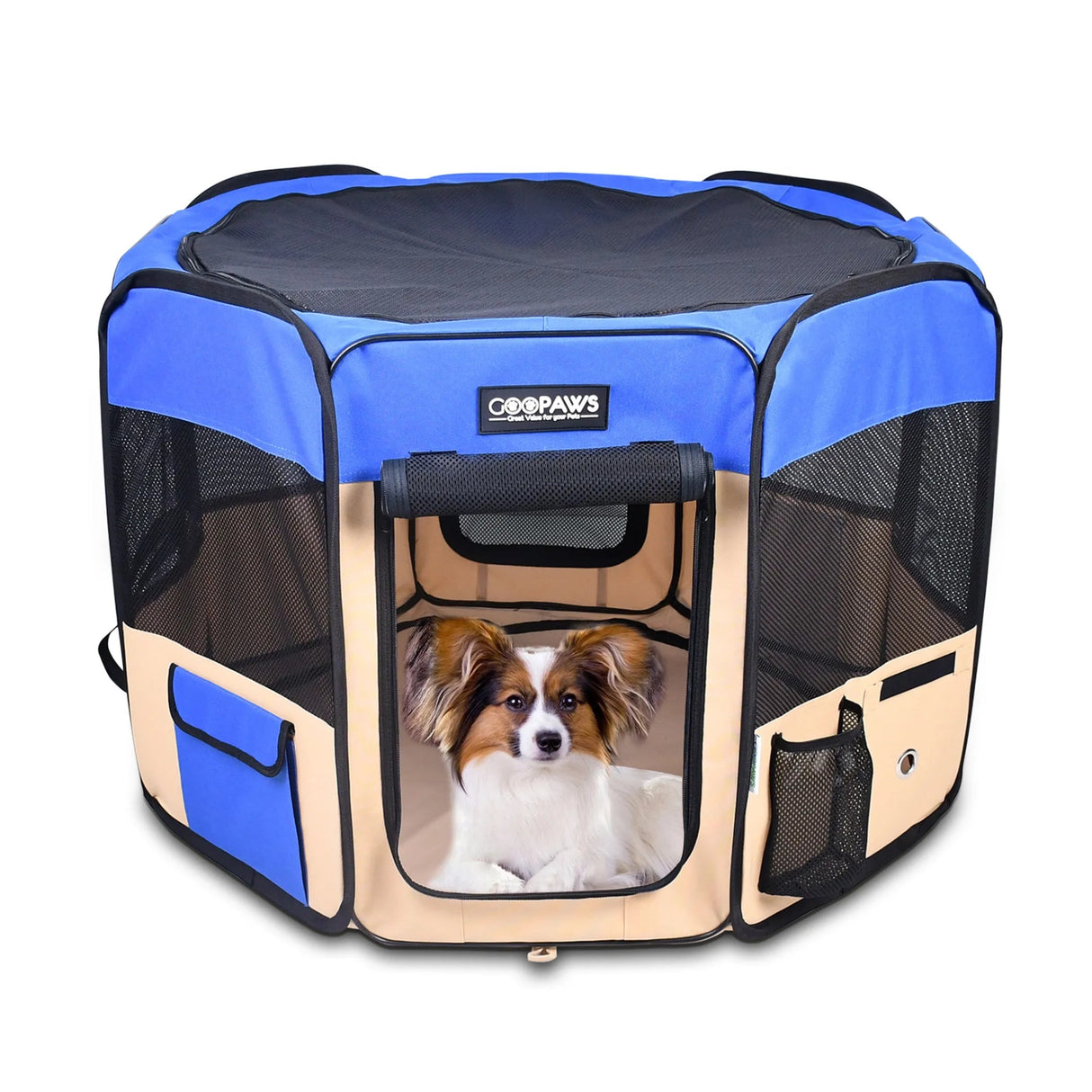 JESPET Portable Dog Playpens 36 - 61 Inch Soft Kennel | Pet Carriers | pethousekh