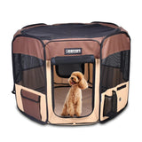 JESPET Portable Dog Playpens 36 - 61 Inch Soft Kennel | Pet Carriers | pethousekh