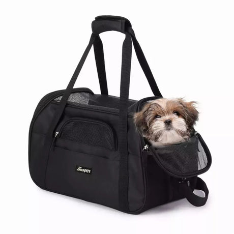 JESPET Soft - Sided Kennel Pet Carrier for Small Dogs, Cats, Puppy, Airline Approved Cat Carriers Dog Carrier Collapsible, Travel Handbag & Car Seat | Pet Carriers | pethousekh