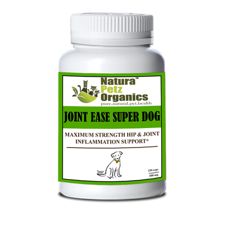 Joint Ease Max Super Dog Super Cat Maximum Strength Hip Joint & Inflammation Support* | Animal Vitamins & Supplements | pethousekh