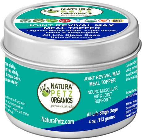 Joint Revival Max Master Blend Meal Topper* Neuro Muscular Hip & Joint Support* Master Blend For Dogs & Cats* | Dog Food Toppers | pethousekh