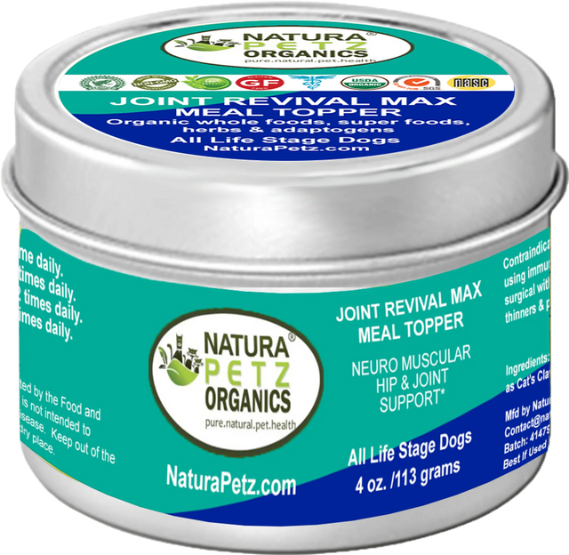 Joint Revival Max Master Blend Meal Topper* Neuro Muscular Hip & Joint Support* Master Blend For Dogs & Cats* | Dog Food Toppers | pethousekh