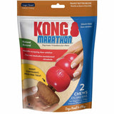Kong Marathon Peanut Butter Large 2 Pack Chew Treat | Soft & Chewy Treats | pethousekh