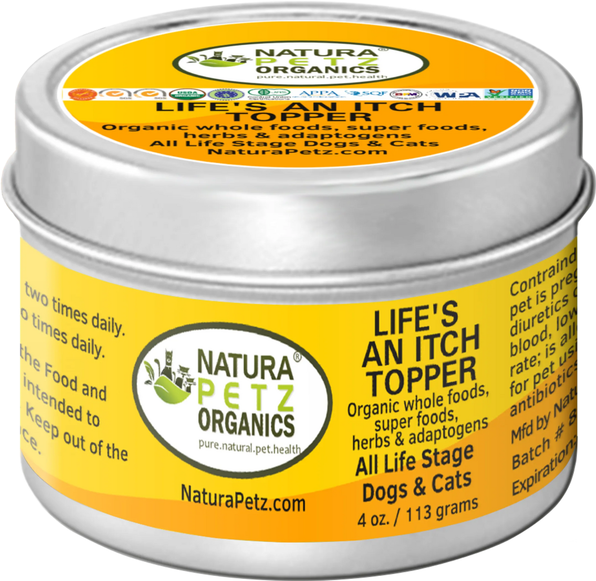 Lifes An Itch! Anti - Allergy Flavored Meal Topper For Dogs & Cats* | Dog Food Toppers | pethousekh