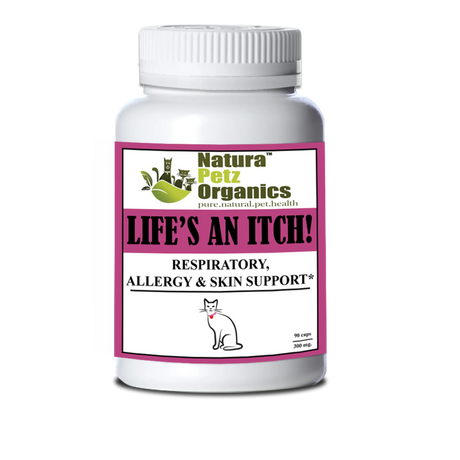 Life'S An Itch Capsules - Respiratory, Allergy & Skin Support* Capsules For Dogs & Cats* | Animal Vitamins & Supplements | pethousekh