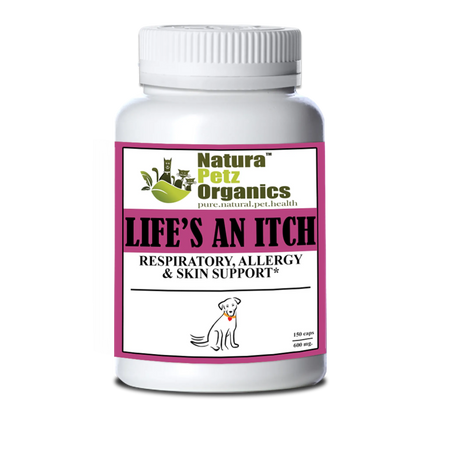 Life'S An Itch Capsules - Respiratory, Allergy & Skin Support* Capsules For Dogs & Cats* | Animal Vitamins & Supplements | pethousekh