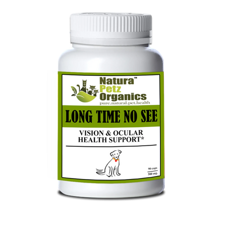 Long Time No See Max Capsules for Dog and Cat Vision Health | Animal Vitamins & Supplements | pethousekh
