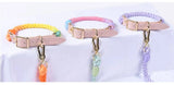 Luxe Royal Leather Rope Leash and Collar Set - Size: | Pack Of: 1 | Dog Collars | pethousekh