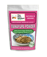 Manayupa Powder - Breath Support & Respiratory Support* The Petz Kitchen For Dogs & Cats* | Animal Vitamins & Supplements | pethousekh