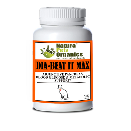 Max!* Capsules - Adjunctive Pancreas, Blood Glucose & Metabolic Support* | Animal Vitamins & Supplements | pethousekh