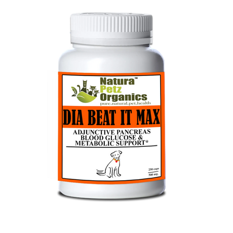 Max!* Capsules - Adjunctive Pancreas, Blood Glucose & Metabolic Support* | Animal Vitamins & Supplements | pethousekh