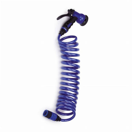 ME 6in1 Coil Spray Hose 120In Blu | Tubs | pethousekh