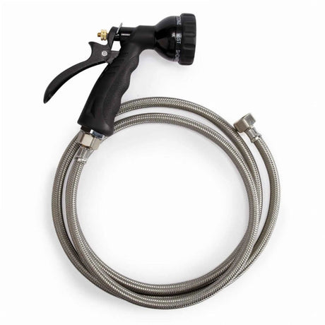 ME 6in1 Spray Hose 60In Blk | Tubs | pethousekh