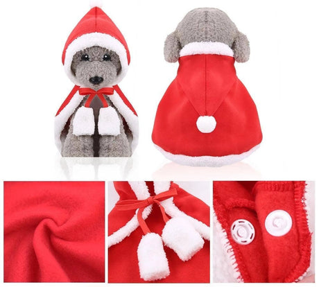 Merry Christmas Pets Whole Costume set | Apparel | pethousekh
