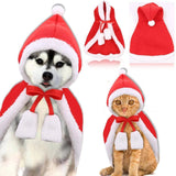Merry Christmas Pets Whole Costume set | Apparel | pethousekh