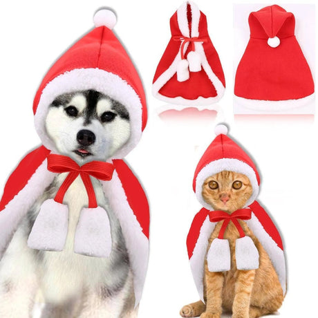Merry Christmas Pets Whole Costume set | Apparel | pethousekh