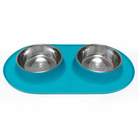 Messy Mutts Double Silicone Feeder for Two Bowls | Double Bowls | pethousekh