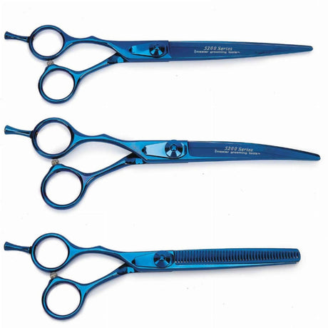 MGT 5200 Blu Ti Lefty 3Pc Shear Kit | Shears | pethousekh