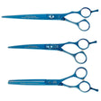 MGT 5200 Blue Titanium Shear Kit 3pc | Shears | pethousekh