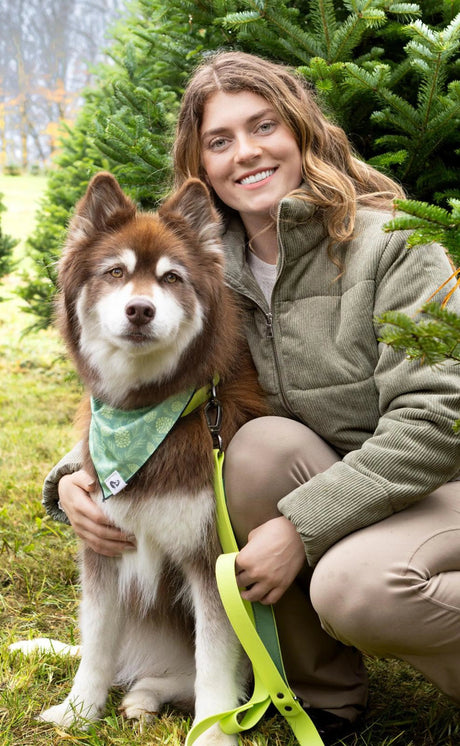 Mossy Pine Waterproof Leash | Dog Leashes | pethousekh