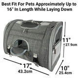 Mr. Peanut's Monterey Convertible Backpack Pet Carrier For Travel | Pet Carriers | pethousekh