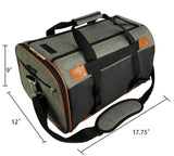 Mr. Peanut's Rhodium Series Mini Pet Carrier, 18x12x9 Inches | Pet Carriers | pethousekh