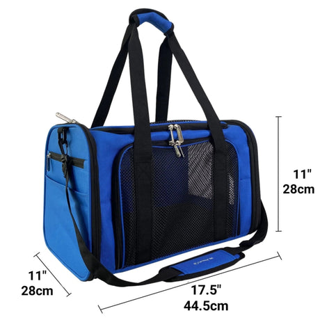 Mr. Peanut's Silver Series Airline Capable Soft Sided Pet Carrier | Pet Carriers | pethousekh