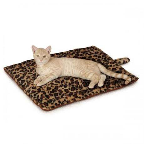 MT ThermaPet Cat Mat Leopard | Cat Beds | pethousekh