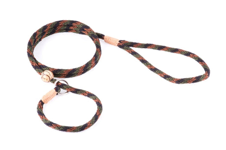 Nylon Slip Lead With Stopper (4 ft x 1/4in or 6mm) | Dog Leashes | pethousekh