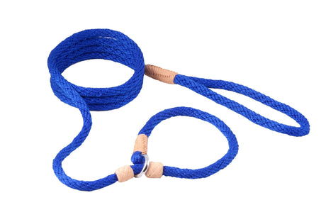 Nylon Slip Leash With 2 Stoppers (6ft x 5/16in or 8mm) | Dog Leashes | pethousekh