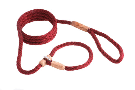 Nylon Slip Leash With 2 Stoppers (6ft x 5/16in or 8mm) | Dog Leashes | pethousekh