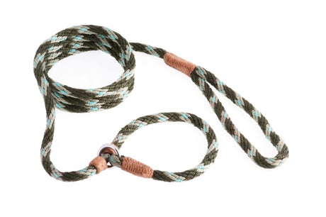 Nylon Slip Leash With 2 Stoppers (6ft x 5/16in or 8mm) | Dog Leashes | pethousekh