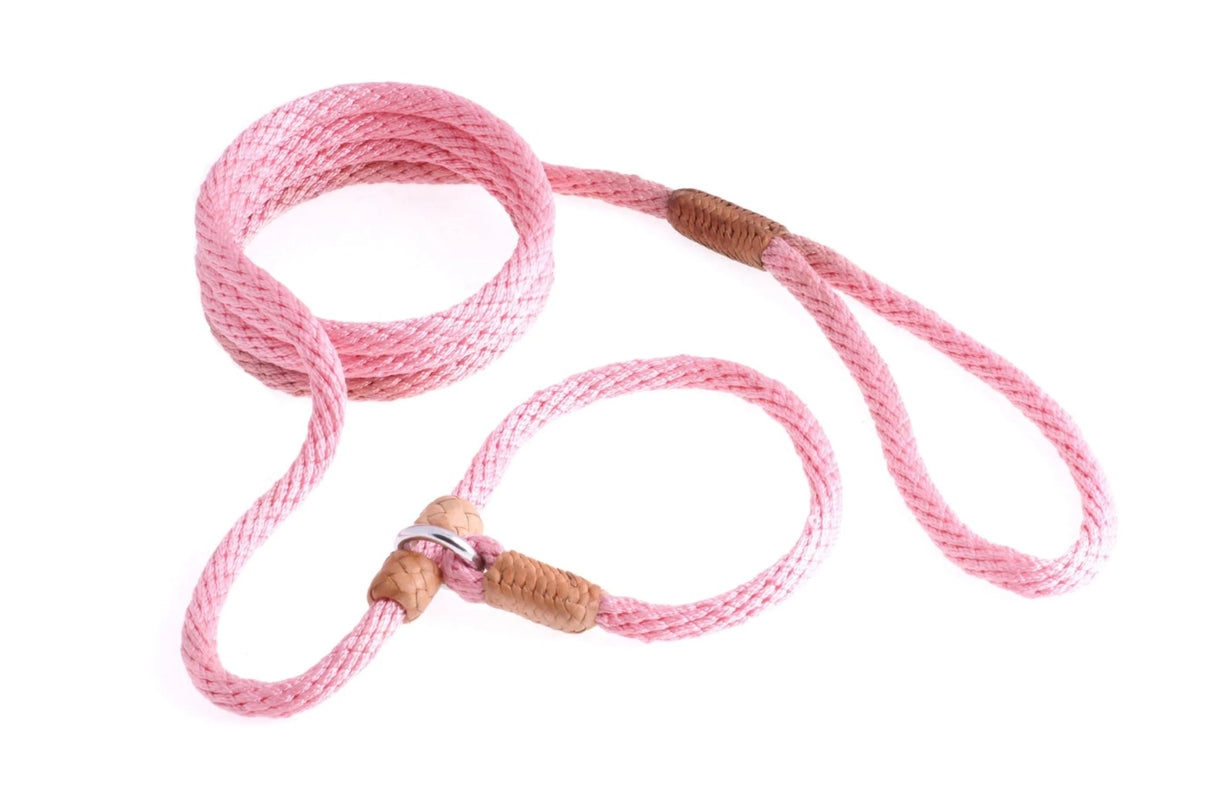 Nylon Slip Leash With 2 Stoppers (6ft x 5/16in or 8mm) | Dog Leashes | pethousekh
